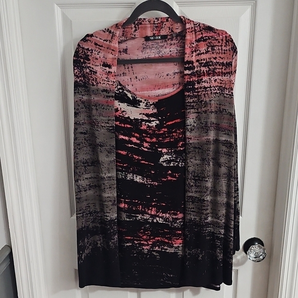 NIC+ZOE Sweaters - NIC+ZOE Multicolor All In One Cardigan